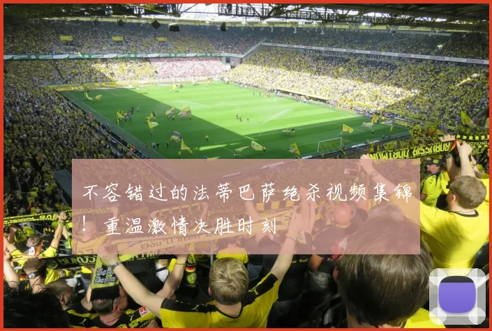 不容错过的法蒂巴萨绝杀视频集锦！重温激情决胜时刻